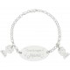 PULSERA MEJOR MAMA + NIÑOS PLATA 925MM